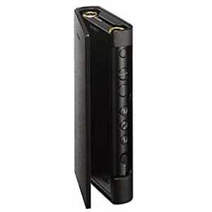 Sony Walkman Genuine Accessories CKL-NWZX300 Leather Case Black Used Japan