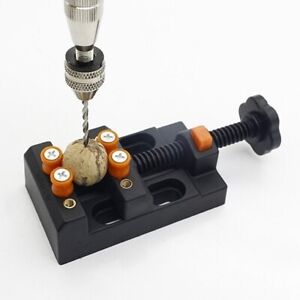 M00622-FS MOREZMORE Mini Drill Press Jaw Vise Flat Table Clamp Bench Vice