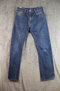 Levis Mens 517 Boot Cut Denim Blue Jeans 32x34 Vintage Y2K X