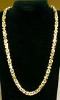 18k Yellow Gold 8.5mm Anchor Mariner Necklace, 22