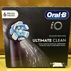 Oral-B io Series Ultimate Clean 6 Replacement Brush Heads White/ Black