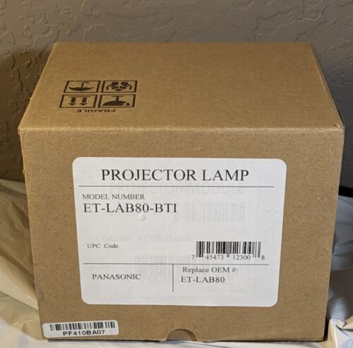 ET-LAB80 Projector Replacement Lamp & Housing Panasonic PT-LB80 PT-LB75 PT-LB78