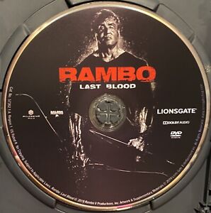 Rambo: Last Blood (DVD, 2019) *****DISC ONLY (NEW)