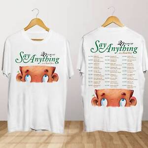 Say Anything Is a Real Boy 20th 2024 Tour T-Shirt, Fan Gift, US Size S-5XL