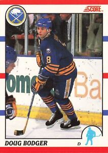Doug Bodger 1990-91 Score American #211 Buffalo Sabres