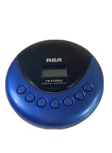 RCARP3013 - RCA RP3013 CD Player with FM Tuner Blue/Black