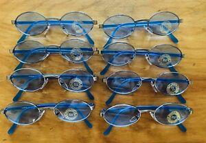 Lot Of 8 New Old Stock Vintage Sunglasses Eyewear Frames 80s Retro Unisex Rad
