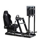 Minneer F1 Professional Racing Simulator Cockpit with Seat TV Stand Fit Logitech