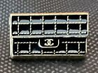 Authentic Chanel Black And Gold Brooch Preloved