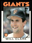 1986 Topps Traded #24T Will Clark Rookie Card RC