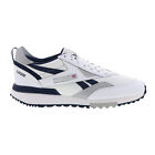 Reebok LX2200 Mens White Leather Lace Up Lifestyle Sneakers Shoes