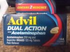 New ListingAdvil Dual Action With Acetaminophen  144 Caplets EXP 10/26 Free Shipping!!!