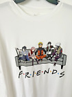 Vintage 90s Friends TV ShoW Rare T Shirt XXL White.       NWOT
