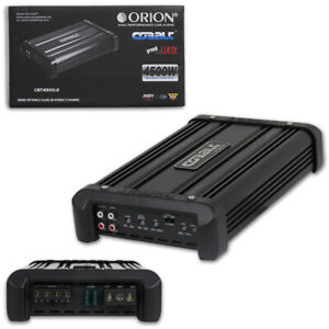 Orion CBT4500.2 Class AB 2 Channel Compact Car Audio Amp Amplifier 4500W Max