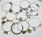 New ListingAlex And Ani Charm Bangle Bracelets Gold And Silver Tone 2013-2018 Lot Of 11