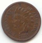 1874 Indian Head Cent, XF Details, Scarce Date, True Auction, No Reserve
