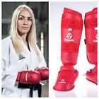 Hayashi Sparring Shin guard pad W/Boot WKF APPROVED World Competition Fight GEAR