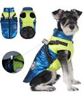 Winter Dog Coat Dog Jackets with Harness Dog Snowsuit Waterproof Windproof Large