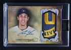 2021 Topps Dynasty Auto Patch Silver /5 Christian Yelich #DAP-CY4 Patch Auto