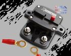 50 AMP IN-LINE POWER MARINE RATED CIRCUIT BREAKER REPLACES FUSE HOLDER 12V