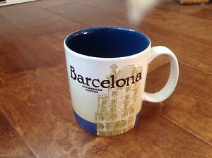 Starbucks Coffee Barcelona 16oz Collector Series Global Coffee Mug