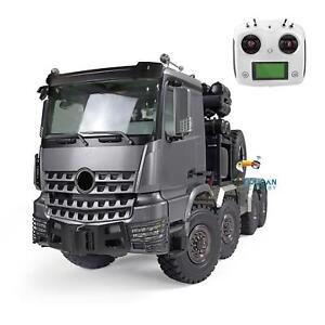1/14 JDM-189 Metal 8x8 Off-Road RC Tractor Truck Model Differential Lock Servo