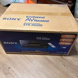 Sony AV STR-DG500  Receiver Amplifier Dolby DTS Digital Surround Sound brand New