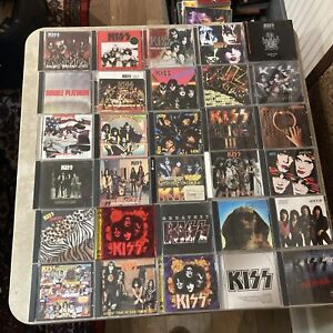 KISS Lot of 30 CDs - HEAVY METAL HARD ROCK