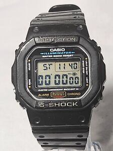 Casio G-Shock Modules(1545 ) DW-5600E Black New Battery Digital Watch
