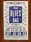 BLUES CONCERT FLYERS: 2 Handbills/Flyers from CAFE AU GO GO, Muddy Waters 1964-5