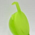 Tupperware Large Forget Me Not Onion/Tomato/Citrus Keeper Lime Green 5105 EUC