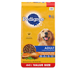 Pedigree Roasted Chicken, Rice & Vegetable Flavor Nutrition Dry Dog Food-44lbs