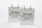 Pair of Siemens MP J/S Capacitor B25221 for Klangfilm Amps, 4 MFD / 250 V-, NOS