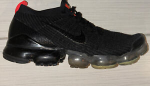 Nike Air VaporMax Flyknit 3  Black Snakeskin Men's Sneakers  Size 10 US