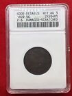 New Listing1809 ANACS 1/2C Classic Head Half Cent AG3 Damaged Scratched C-6