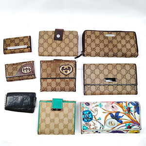 Gucci Canvas Long Wallet 9 piece set 567930