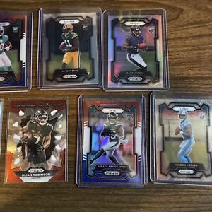 NFL Football Rookie Card Lot Autos Hooker Reed Achane Flowers Reed