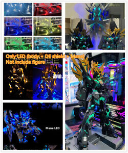 KOSMOS Colorful Body + DE shield LED Gift for PG 1/60 Banshee Unicorn Phenex Toy