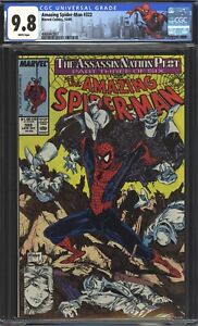 Amazing Spider-man #322 CGC 9.8 NM/MT WP McFarlane Art! Custom Label Marvel 1989