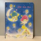 Vintage Sanrio 1987 Little Twin Stars Spiral Notebook