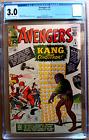 AVENGERS #8 cgc 3.0 OW-W 1964 Lee & Kirby 1st KANG THE CONQUEROR