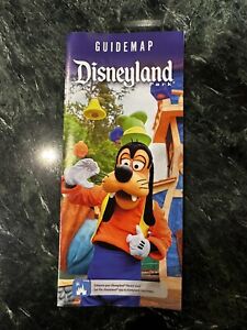 Disneyland Resort Guide Map January 2024 Goofy