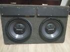 12 inch Kenwood subwoofers in box used