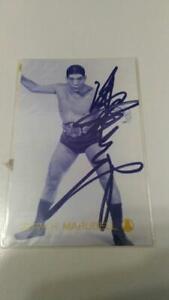 Giant Baba Rikidozan bromide sign professional wrestling photo Showa retro