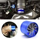 Car Air Intake Turbonator blue Fan Engine Gas Fuel Saver Turbine Charger Parts (For: Acura Integra)