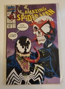 The Amazing Spider-Man #347 very fine near mint VENON Marvel comics