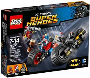 Retired LEGO DC Comics Set 76053 Gotham City Cycle Chase New in Sealed Box