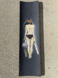 Mob Skateboard Graphic Grip Tape Friday The 13th Sexy Camp Counselor Horror Art