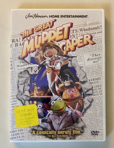 The Great Muppet Caper (DVD, 1981) Charles Grodin, John Cleese NEW SEALED