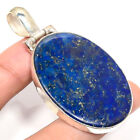 Lapis Lazuli Gemstone 925 Sterling Silver Jewelry Gift Pendant 2.26